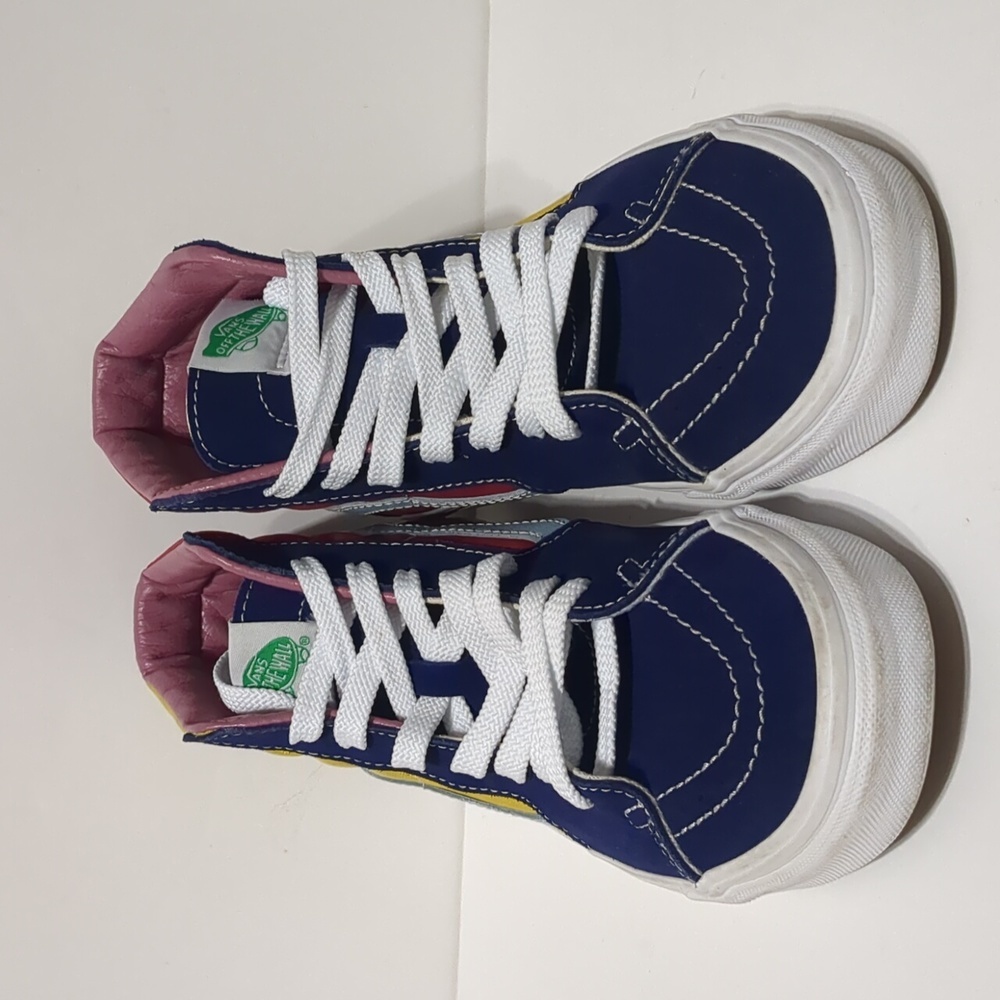 Vans SK8-HI Sunshine multicolor high top unisex women's 8 Men's 6.5 - Picture 2 of 9